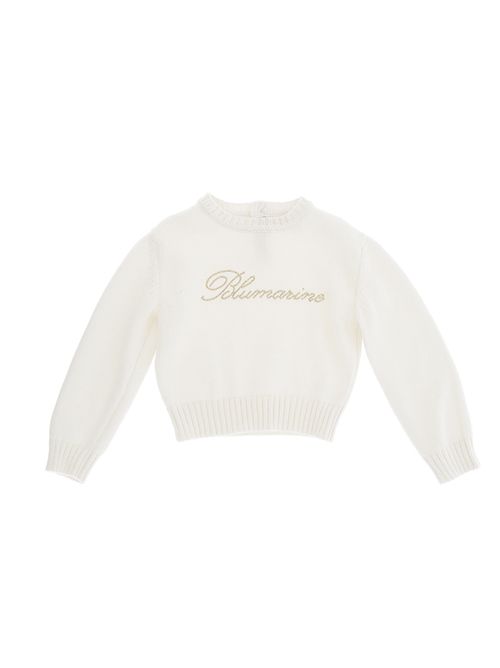 Maglia, bambina, logata. MISS BLUMARINE | BGMA013 C FL0780000